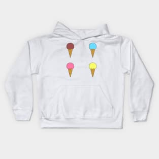 Ice Cream Pack Kids Hoodie